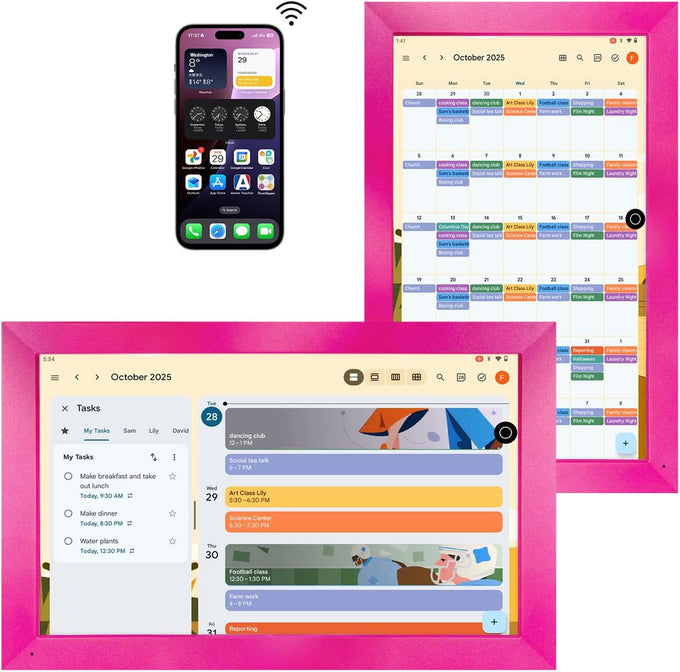 10.1" Smart Display with Magic Mirror, Google Calendar, Photo Frame&Apps