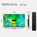 Sony 43 Inch BRAVIA 2 II LED 4K HDR Smart Google TV (K-43S20M2)