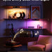 Govee Smart Light Bar, RGBICWW TV Lights for Living Room, Gaming, Black