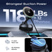 Magnetic Car Mount Charger,25W Fast Wireless Charging Stand with RGB Light