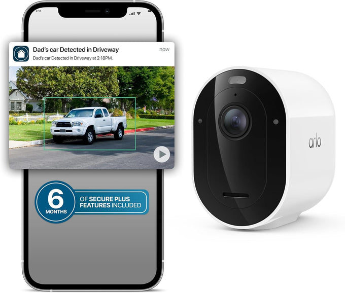 Arlo Pro Wireless Security Camera 2K HDR (6th Gen) - 4-Cam