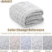 Carvapet Washable 6x9 Moroccan Boho Area Rug Gray Carpet