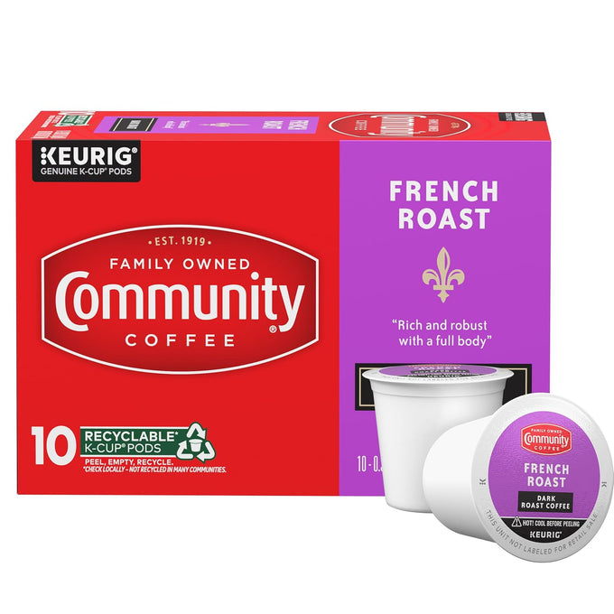 Community Coffee Café Special 72 Count Coffee Pods, Medium-Dark Roast, Compatible with Keurig 2.0 K-Cup Brewers, 72 Count (Pack of 1)