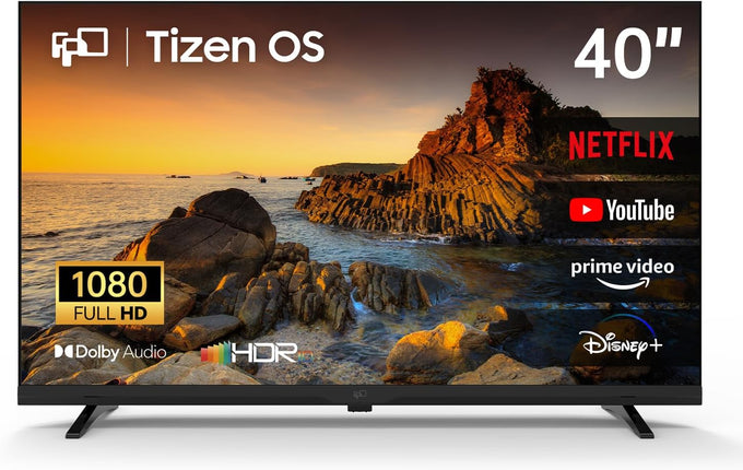 FPD 40-inch Smart TV, 1080p Full HD Google TV, HDR10, Dolby Audio (CG40-P3)