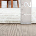Abani Cream Area Rug for Living Room, Bedroom - Art Deco Pattern- 5' x 8' -Durable & Easy to Clean