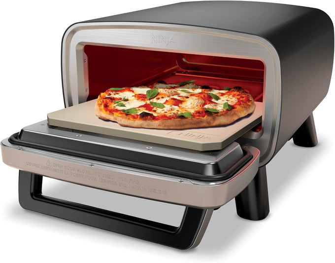 Ninja Artisan Pizza Oven, 12-in Pizza in 3-Min, 700F, 5-in-1, Gray, MO201