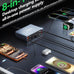 8-in-1 Retractable Charger for iPhone Duo/18 Pro Samsung Multiple Devices