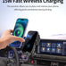 Wireless Charger Car Phone Holder for 2026 Honda Passport/Pilot 12.3 Screen