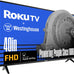 Westinghouse Roku TV - 43 Inch Smart TV, 1080P FHD Television with Wi-Fi Connectivity and Mobile App, Flat Screen, Bluetooth, Compatible with Apple AirPlay, Alexa and Google Assistant