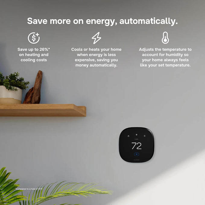 ecobee Smart Thermostat Enhanced, Programmable Wifi Thermostat
