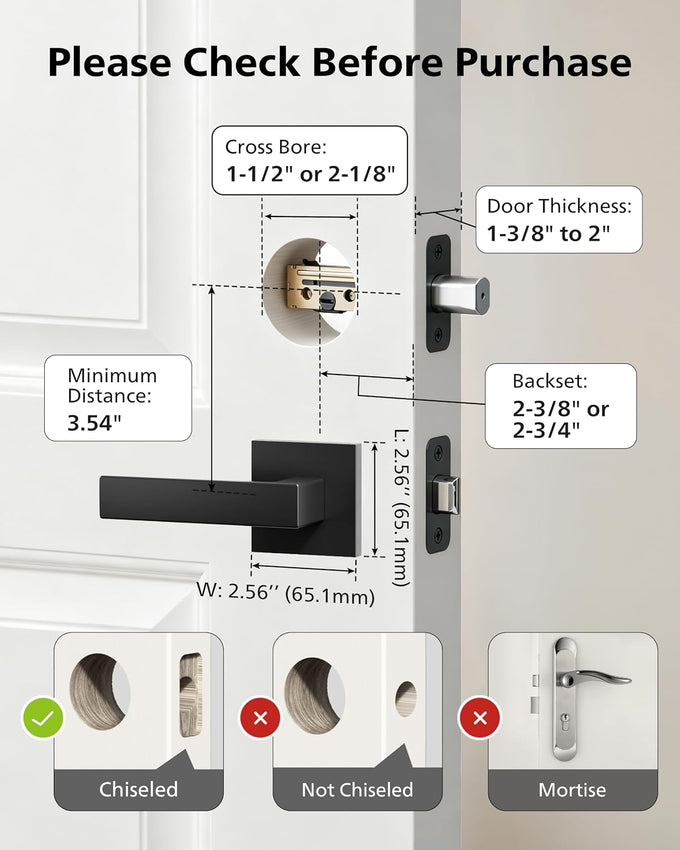 Philips WiFi Keypad Door Lock with Handle, App Control Smart Deadbolt Lock