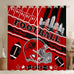Feelyou Football Blackout Curtains for Bedroom Living Room