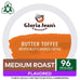 Gloria Jean's Coffees Butter Toffee, Single-Serve Keurig K-Cup Pods, Flavored Medium Roast Coffee, 96 Count