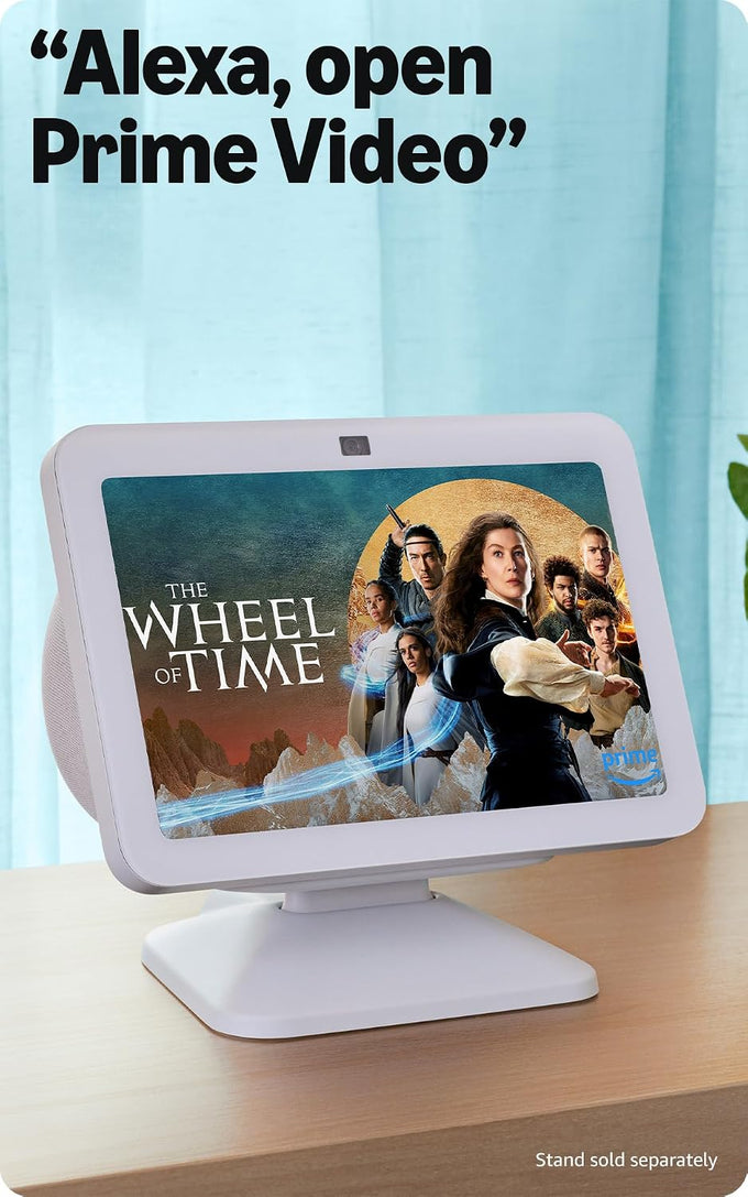 Like-New Amazon Echo Show 8, With Spatial Audio, Smart Home Hub, ideal for open living spaces, Designed for Alexa+, Charcoal