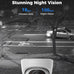 REOLINK RLC-520A 5MP PoE Security Camera, Outdoor Dome with IR Night Vision