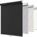 GENIMO Cordless Blackout Roller Shades, 53" W X 72" H, Ivory White