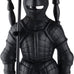 Lizh Metalwork Dark Knight Fireplace Tool Set,Black Cast Iron