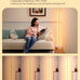 EDISHINE 59.84" Floor Lamps for Living Room, 3000K & Stepless Dimmable,Gold