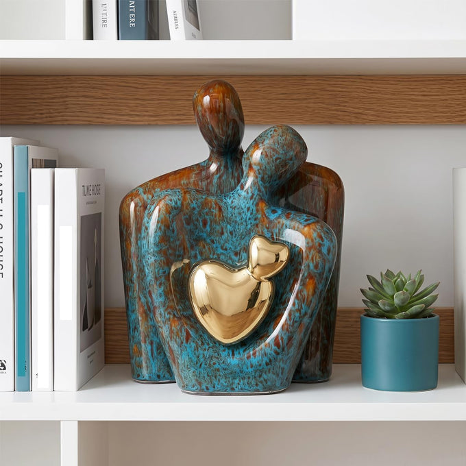 Large Size Meditation Statues. Modern Art Statue for Bookshelf