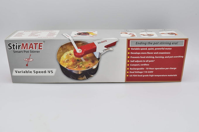 StirMATE Automatic Pot Stirrer GEN 3- Variable Speed, Self-Adjusting, Powerful, Cordless