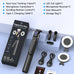 Vlogging Kit for iPhone/Android, 63”Auto Face Tracking Tripod for iPhone with Light, Wireless Microphones, Scrolling Remote Control for TikTok, Content Creator Kit for YouTube Starter