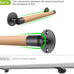 SELEWARE 67 Inch Wood Handrail Wall Mount Handrails for Indoor Stairs