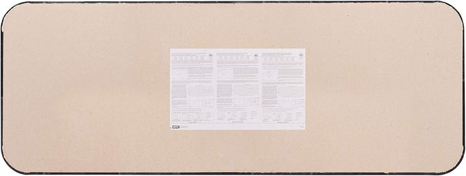 HY-C T2UL1848GT-1C Type 2 Slate Tile Hearth Extender, 18 48-Inch, Gray