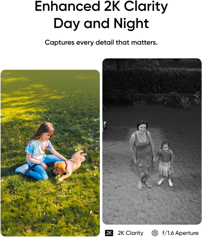 eufy Security SoloCam E30, 2K Solar Security Camera, 360° AI Tracking