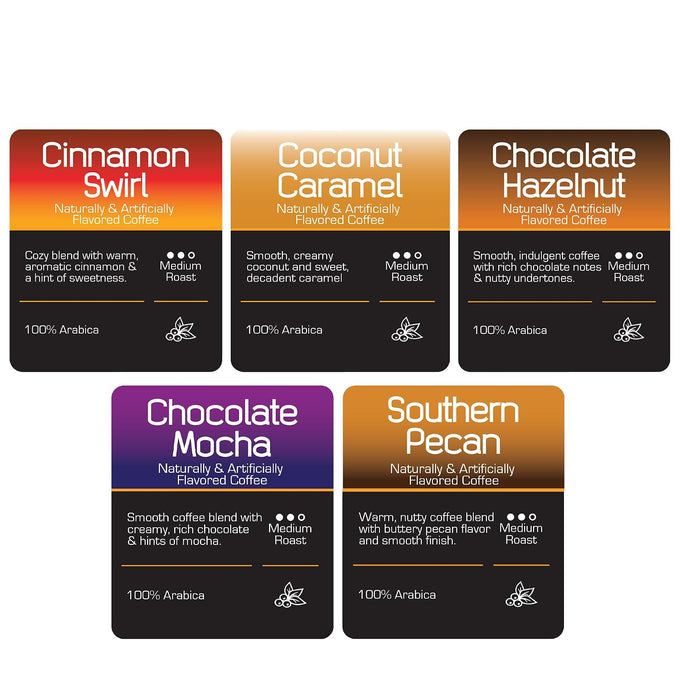 Roast Ridge K-Cup Coffee Pods, Medium Roast, Variety Pack, 100 Count