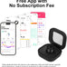 Smart Ring for Women Fitness Ring Health Ring, No Subscriptio Black 10#