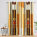 Mid Century Modern Curtains 84 Inch 2 Panels, Home Essentials