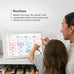 Skylight Calendar – 15" Touchscreen Digital Calendar & Chore Chart, White