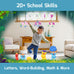 LeapFrog LeapMove Active Learning Video Game System for children aged 4-7 years. This interactive system features 25 preloaded games and adventures, exploring math, spelling, and phonics through movement across three learning levels.