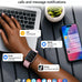 MorePro Fitness Tracker Watch with 24/7 Heart Rate/Blood Pressure Monitor