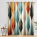 Mid Century Modern Curtains 84 Inch 2 Panels, Home Essentials