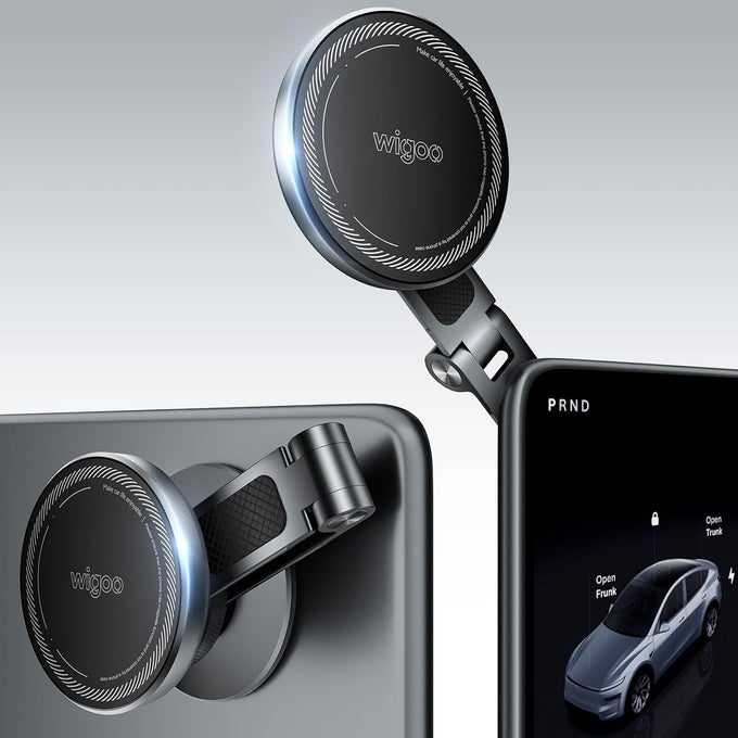 Wigoo for Tesla Model 3/Y/YL/X/S Phone Mount, OEM-Style, Strongest Magnet