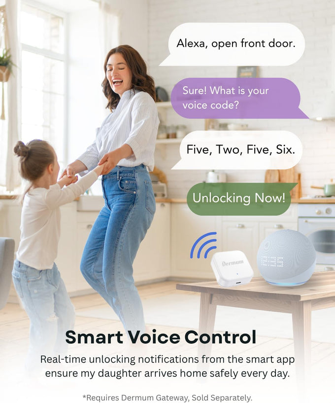 Keyless Entry Fingerprint Digital Smart Lock with Handle & Keypad: Electronic/Electric Lock with Code, App Control Biometric Deadbolt Door Knob for Front, Interior, Exterior & Bedroom Door (Silver)