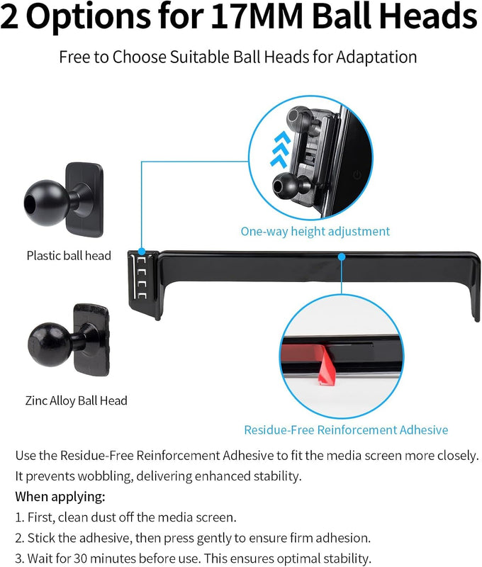 Wireless Charger Car Phone Holder for 2026 Honda Passport/Pilot 12.3 Screen