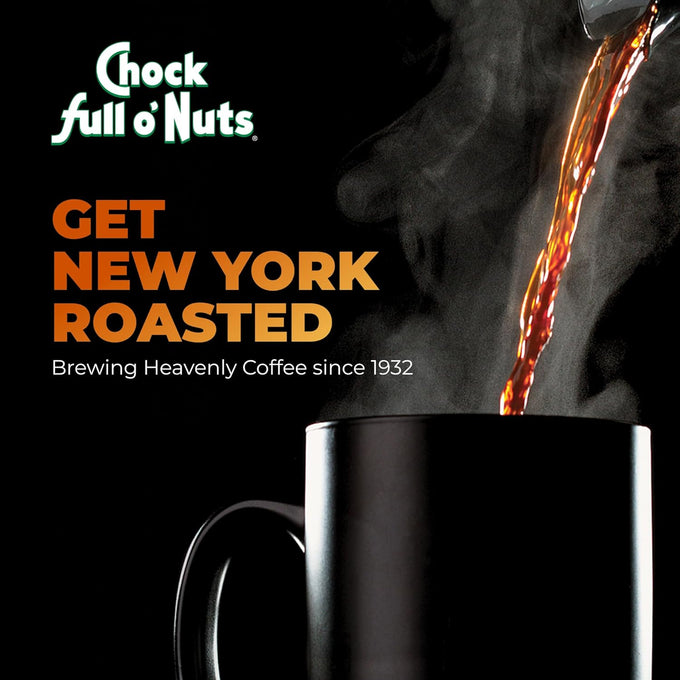 Chock Full o' Nuts K-Cup Pods - Colombian, 6-Pack of 12 K-Cup Pods