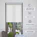 AOSKY Light Filtering Roller Shades for Indoor Windows, 46"W x 72"H, White