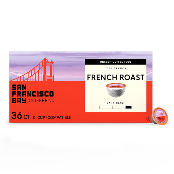 San Francisco Bay Extra Dark Italian K-Cup Compatible Coffee Pods, 80 ct