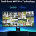 ANNKE 16CH 4K NVR with 4 x 3MP Outdoor Wireless Security Camera System, 1TB