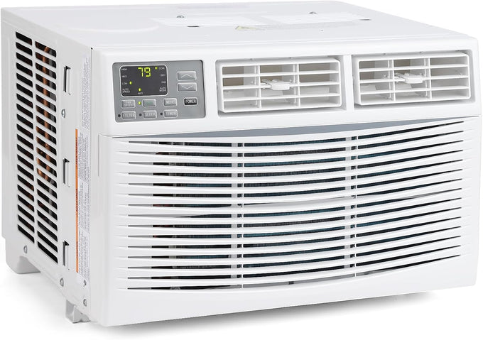 CABIHOME 8,000 BTU Smart Air Conditioner Window Unit with Dehumidifier＆Sleep Mode - Cools 350 Sq.Ft, 11.4 CEER Energy Efficient, Quiet Operation, 3 Fan Levels, Remote＆Smart App, Easy Install, No Heat