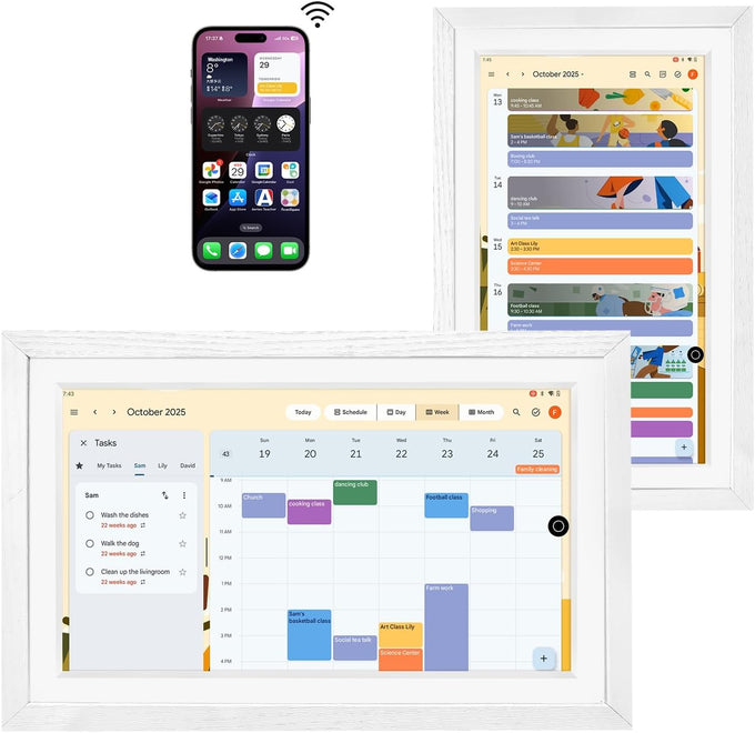 10.1" Smart Display with Magic Mirror, Google Calendar, Photo Frame&Apps