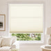 HESTIA No Drill Light Filtering Cellular Shades, Ivory, 38.5" W x 64" H