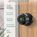 Smart Fingerprint Door Knob with Keypad, Fingerprint Door Lock, Matte Black