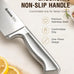 Astercook Knife Set 15 Piece German Steel Kitchen Knife Block Set