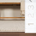 Abani Beige Area Rug - 4' x 6' - Living Room & Bedroom - Textured Stripe Weave Design - Indoor Use - Easy to Clean, Stain Resistant, Non-Shedding - Neutral Collection