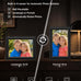 SAMMIX Digital Picture Frame 10.1 Inch WiFi Digital Photo Frame Electronic, IPS Touch Screen, 16GB, Tabletop&Wall-Mounted, Share Photos and Video with Uhale App, Birthday Gifts for Mom Women