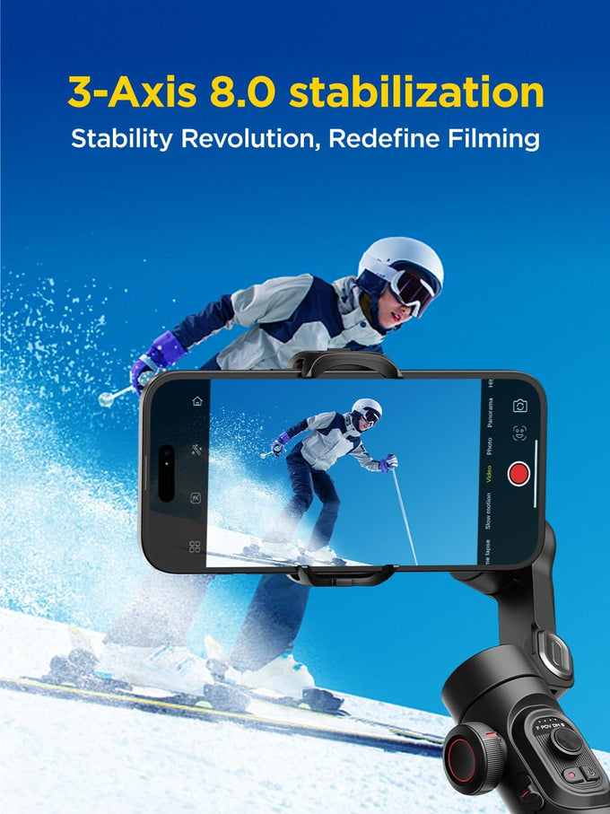AOCHUAN Smart XE w/Focus/Object Track Gimbal Stabilizer for iPhone Gimbal